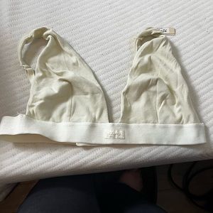 Skims Cotton Plunge Bralette